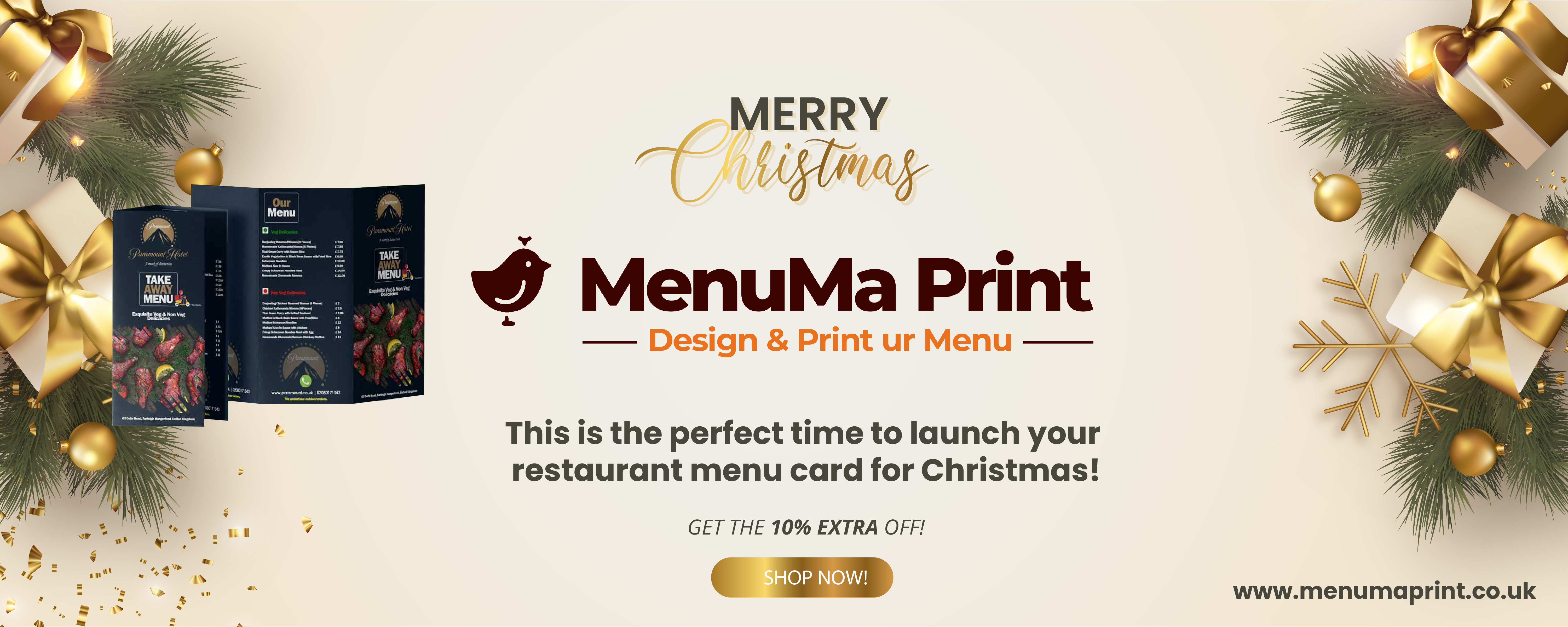 Restaurant Menu Cards